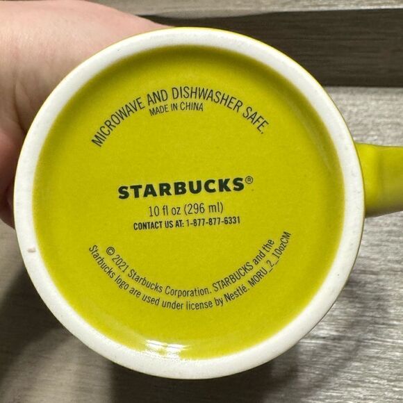 Starbucks Lime Green Mug 2021 - Picture 2 of 3